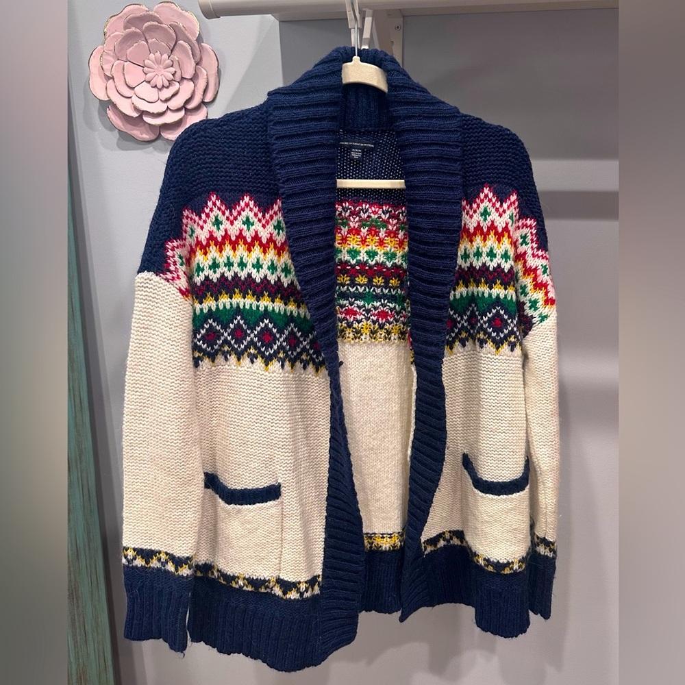 Colorful Patterned Women's Sweater
